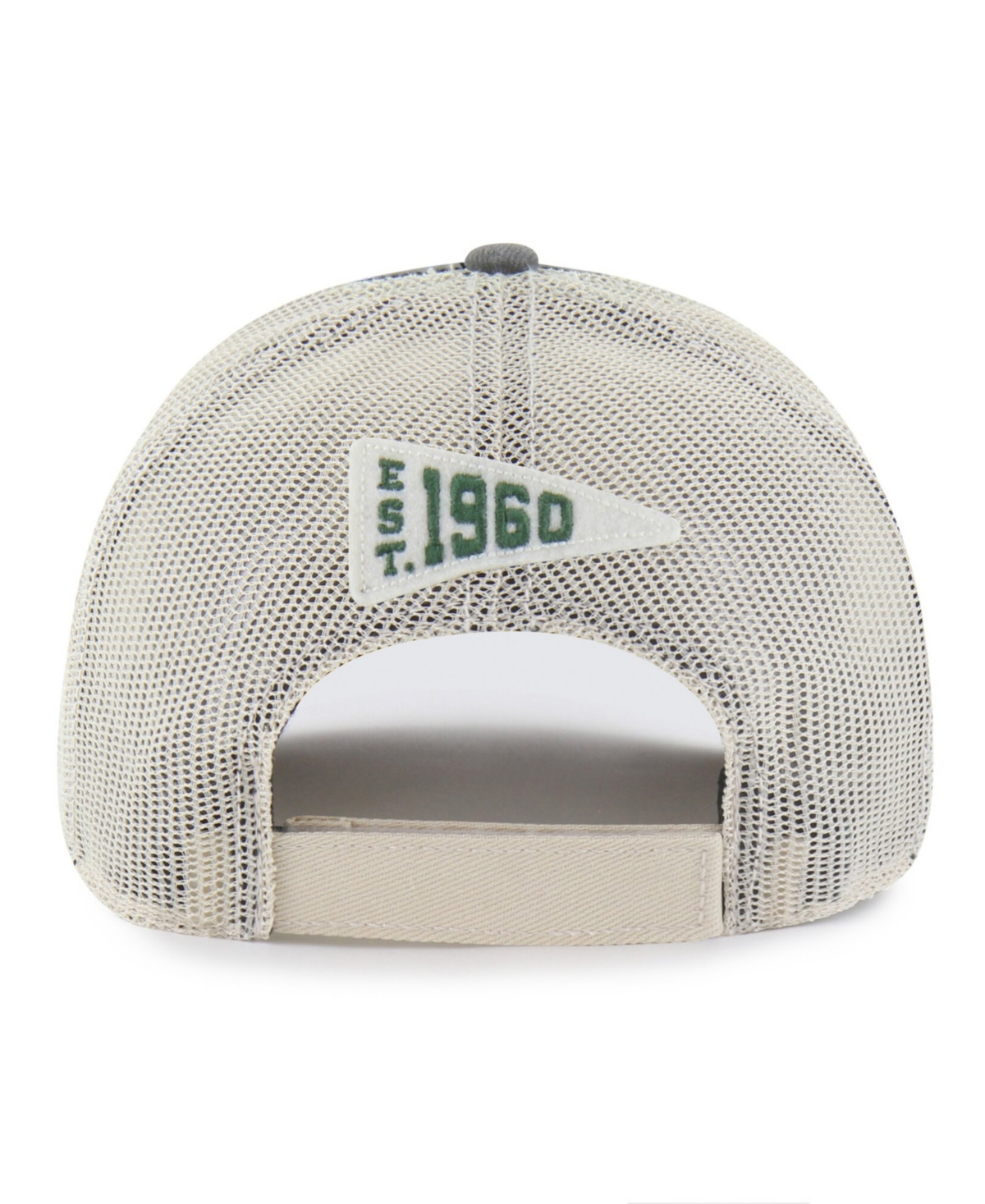 '47 Brand Men's Charcoal New York Jets Egremont Well-Worn Adjustable Trucker Hat