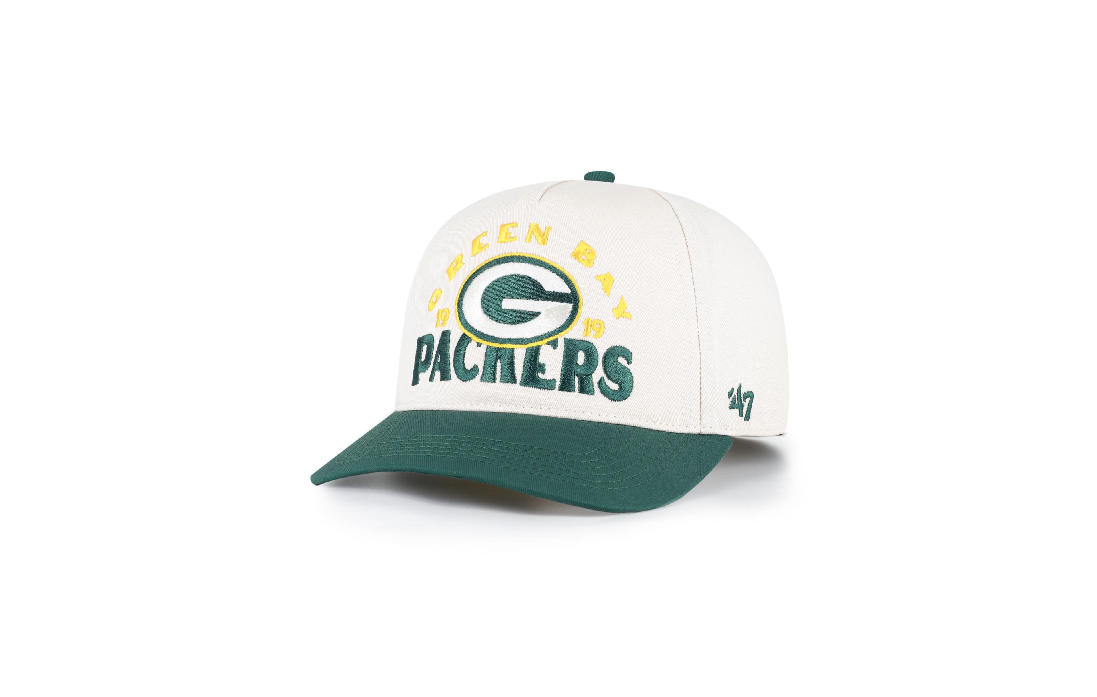 '47 Brand Green Bay Packers Retro Adjustable Hitch Baseball Cap