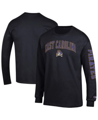 Men's East Carolina Pirates Screen-Print Long-Sleeve T-Shirt