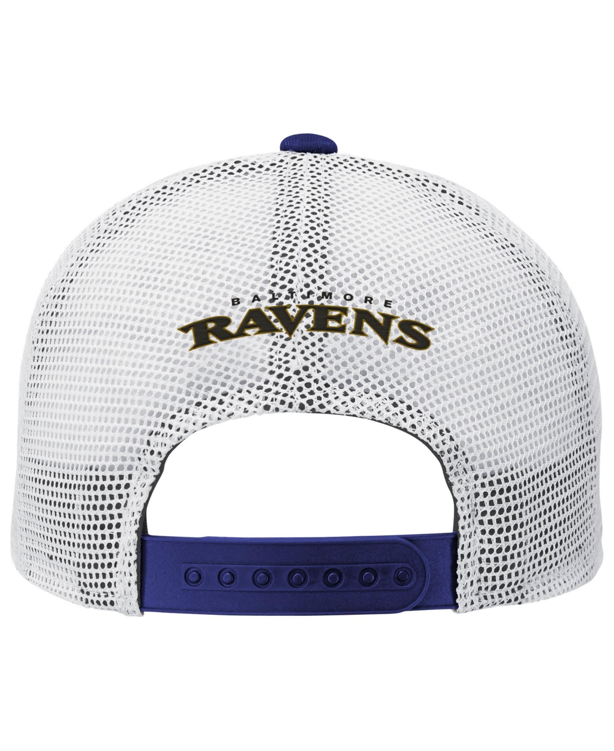 Outerstuff Big Boys and Girls Baltimore Ravens Core Lockup Trucker Mesh Hat