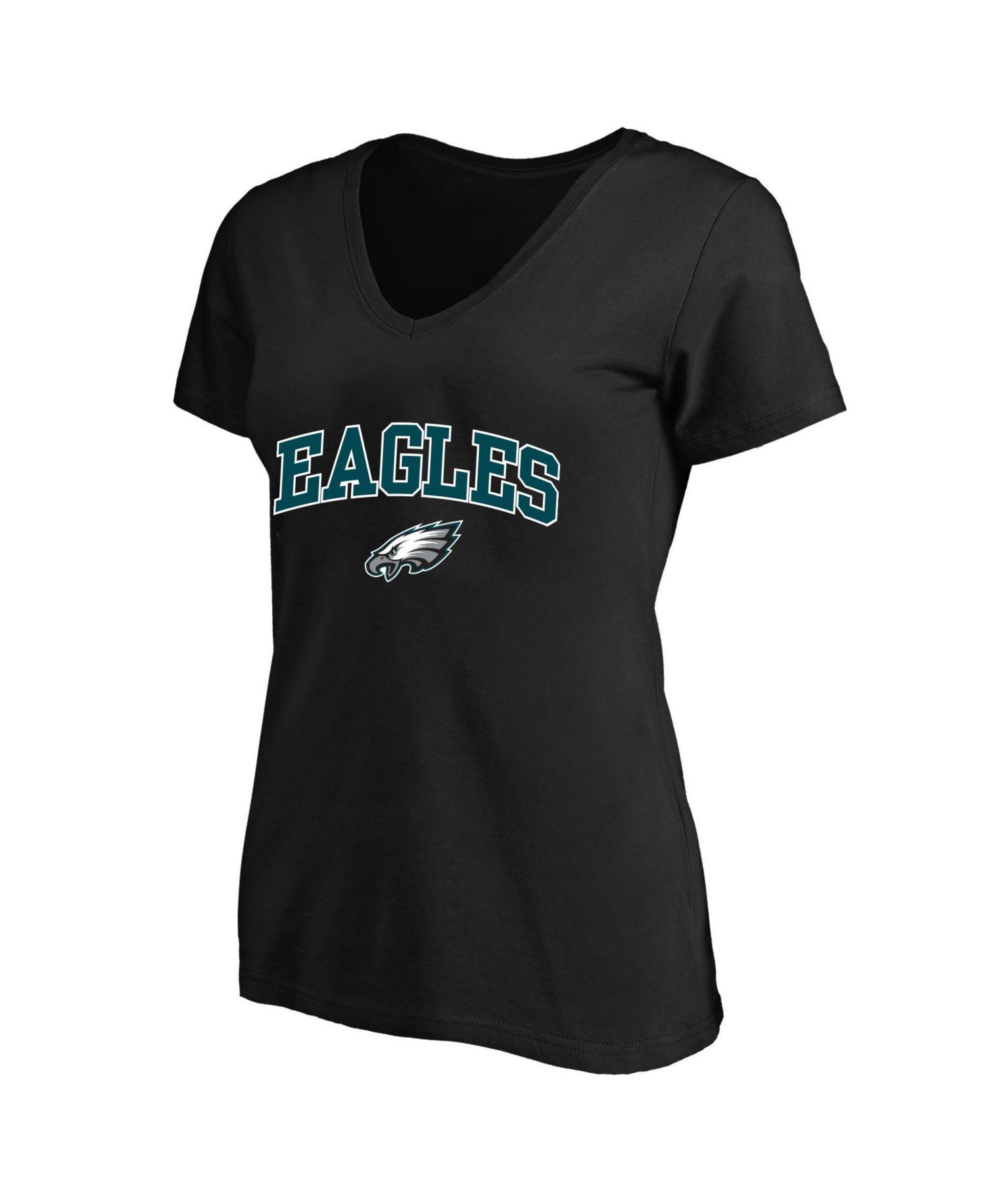 Plus Size Philadelphia Eagles V-Neck Short-Sleeve T-Shirt