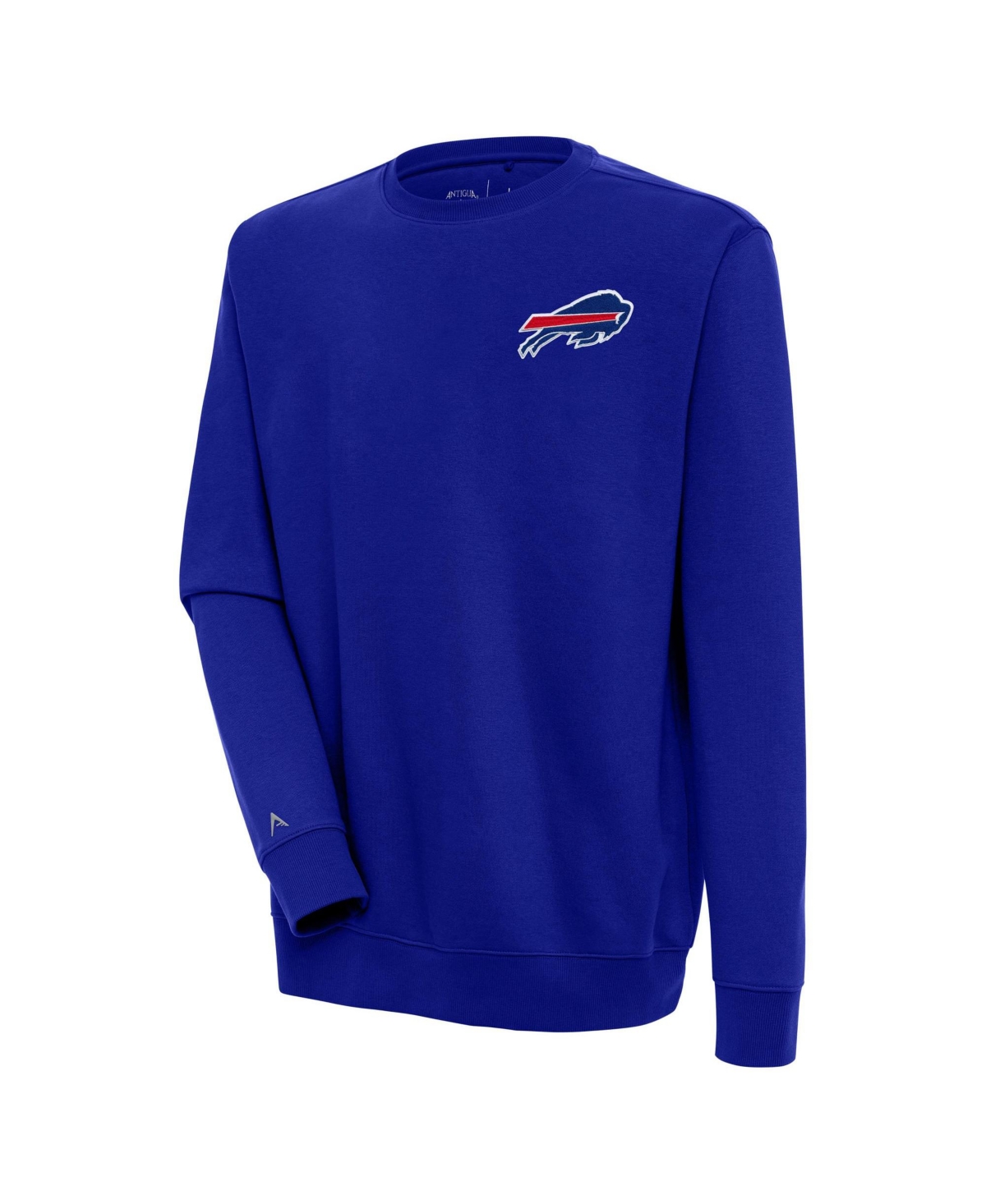 Antigua Men's Buffalo Bills Victory Brushed-Back Fleece Pullover Sweatshirt - Royal