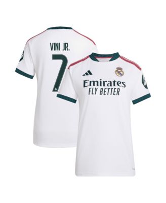Women's Vini Jr. White Real Madrid 2026/27 Home Replica Jersey