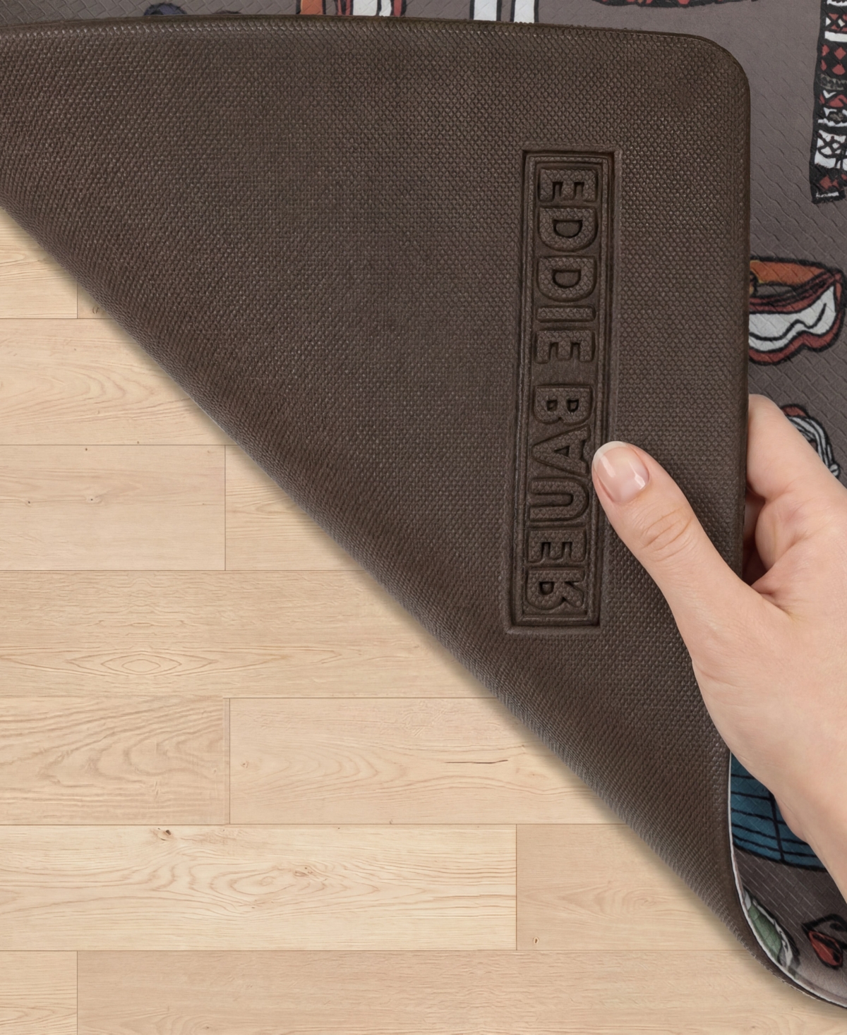Eddie Bauer Winter Sportswear Non-Slip 2-Piece Kitchen Mat Set