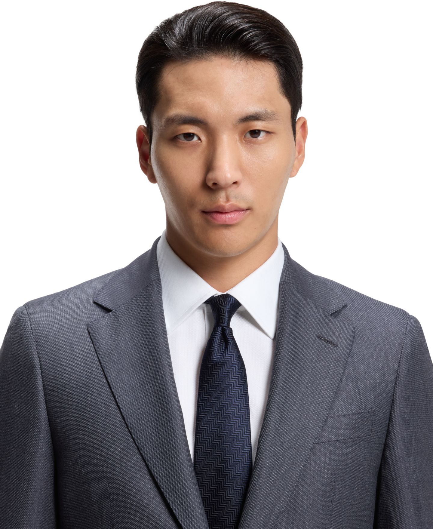 Мужские комплекты Hugo Boss BOSS by Wool 2-Piece Regular-Fit Suit, цвет: Тёмный синий — фото 7