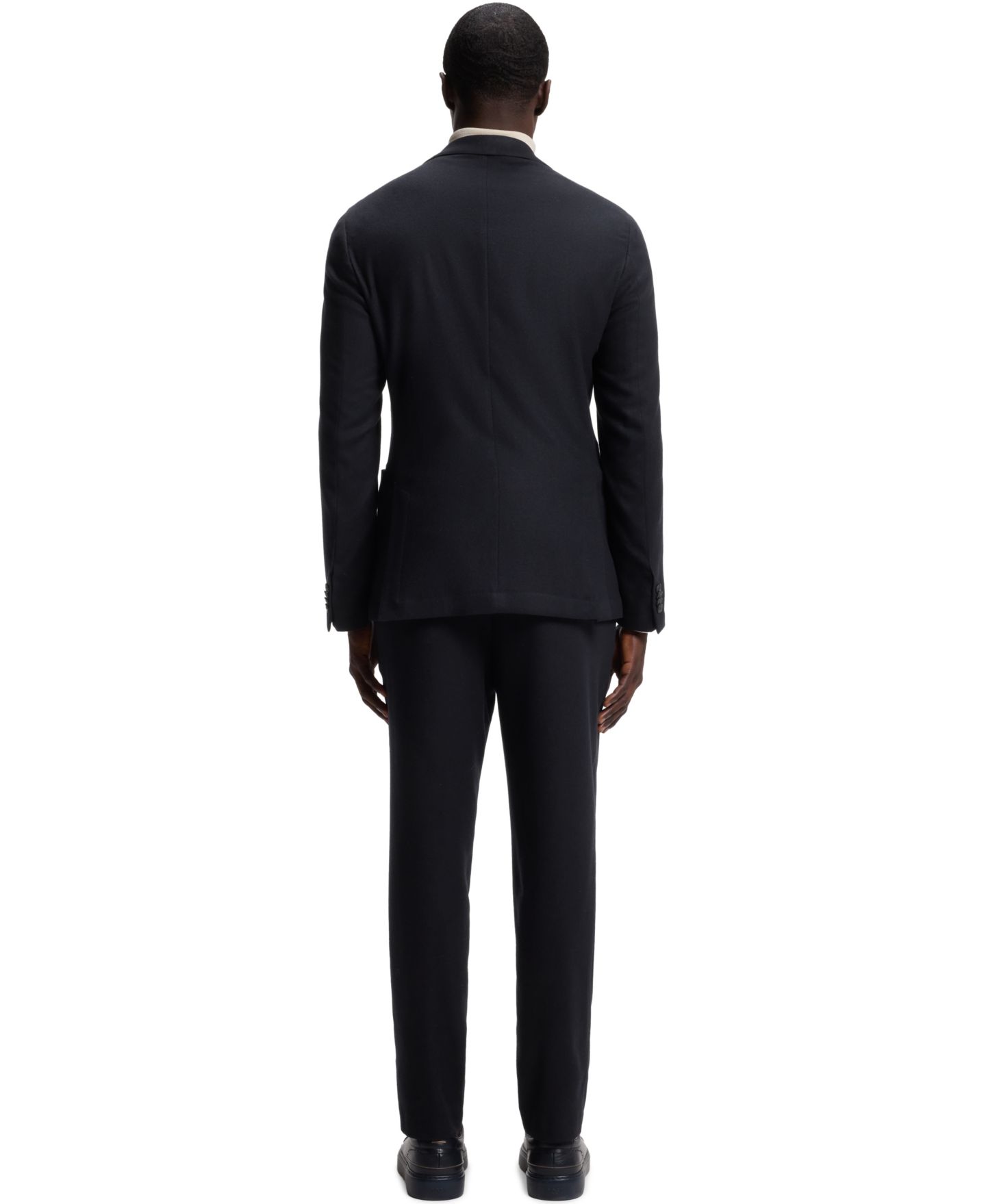 Мужской пиджак Hugo Boss BOSS by Washable Performance-Stretch Slim-Fit Blazer, цвет: Тёмный синий — фото 3