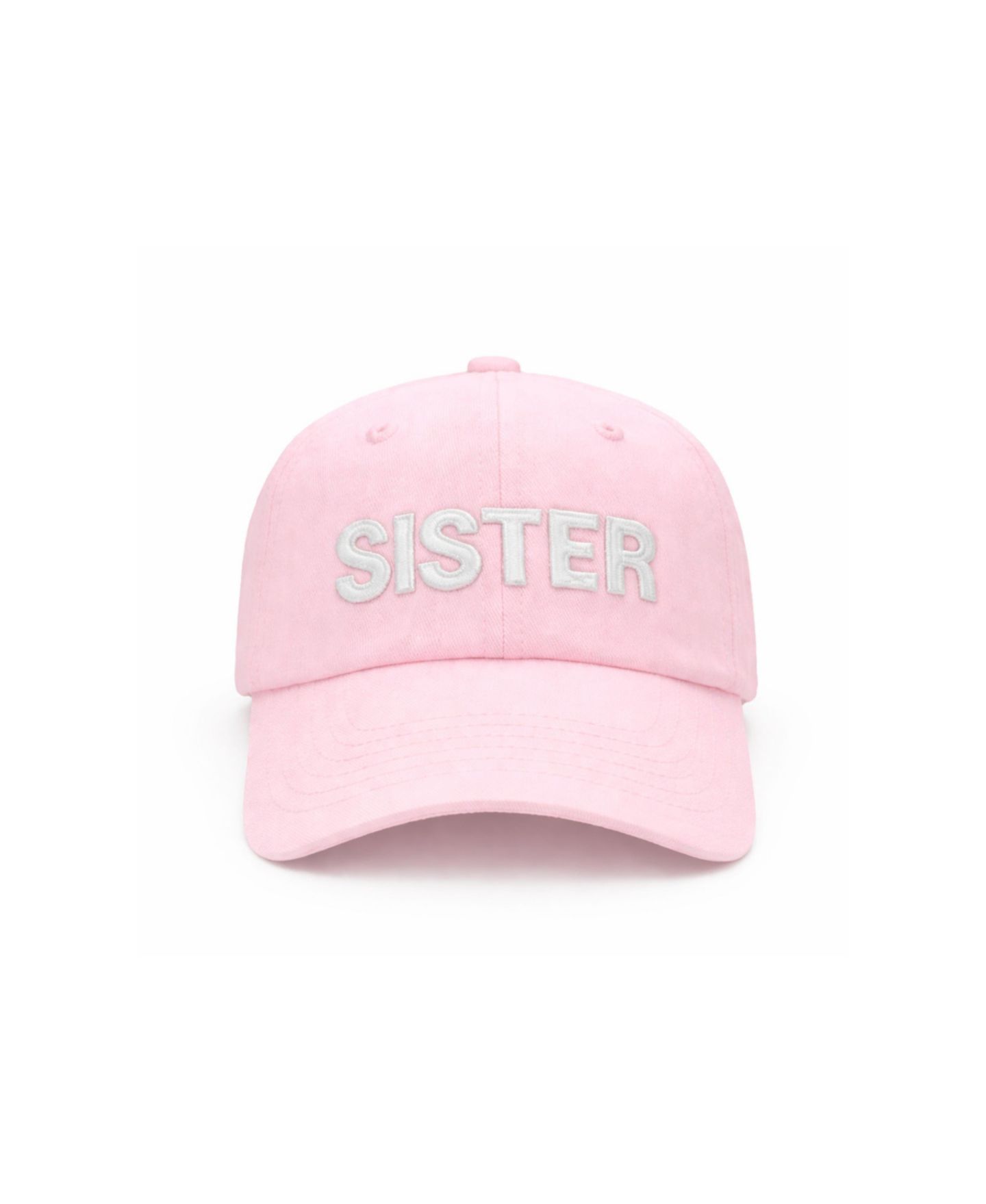 Кепки Bits & Bows Sister Bow Adjustable 6-Panel для девочек, цвет: Розовый — фото 3