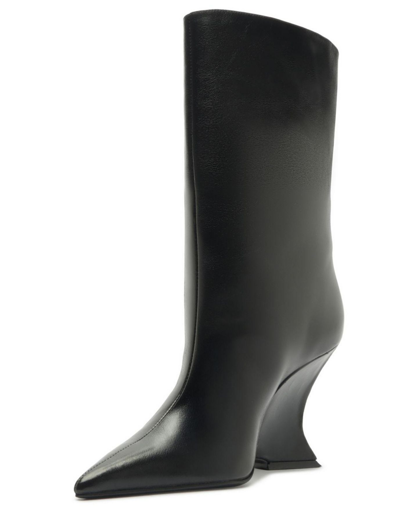 Женские ботинки Schutz Siena Wedge Dress Booties, цвет: Чёрный — фото 8