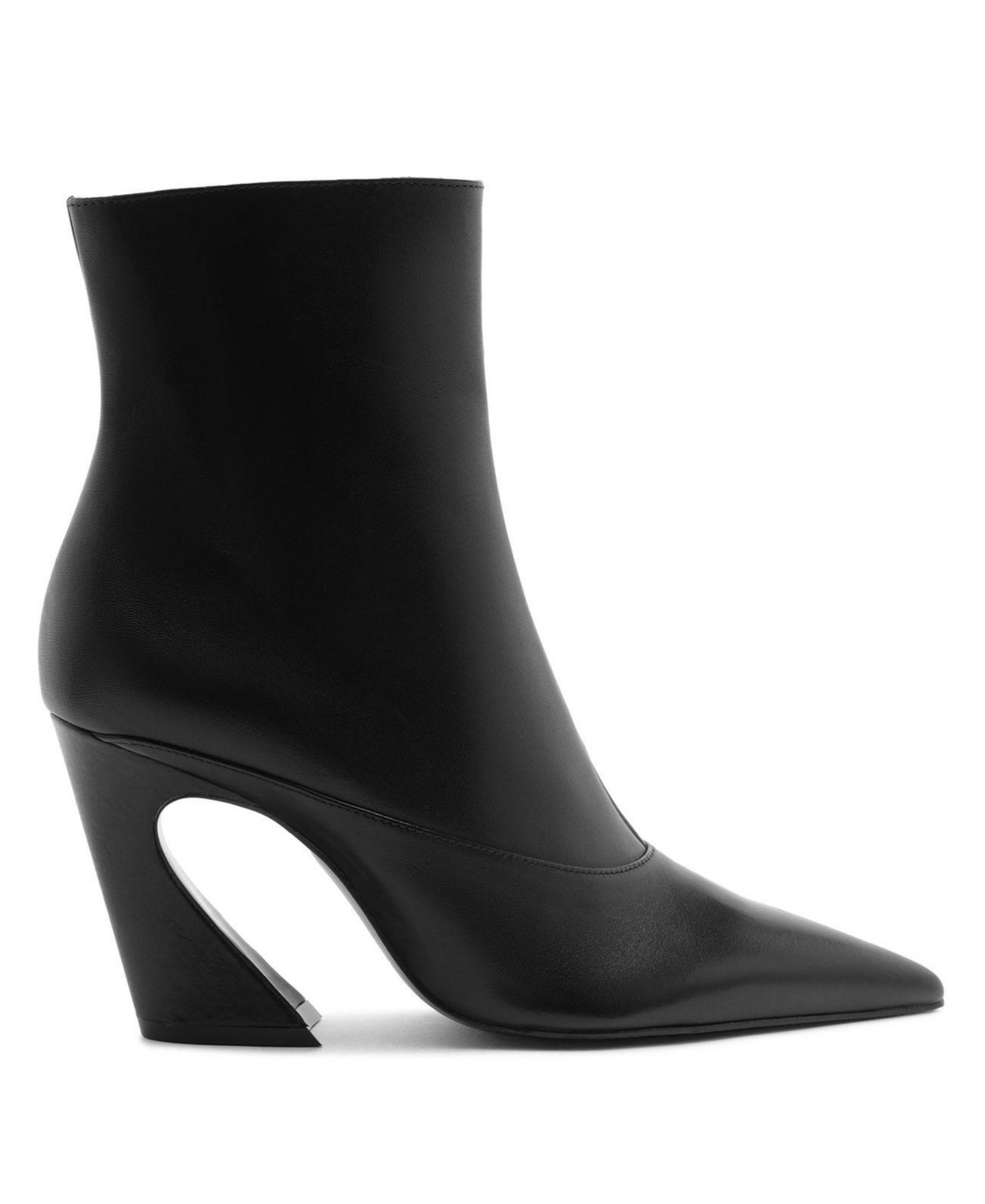 Женские ботинки Schutz Lexi Mid Pointed Toe Booties, цвет: Чёрный — фото 2