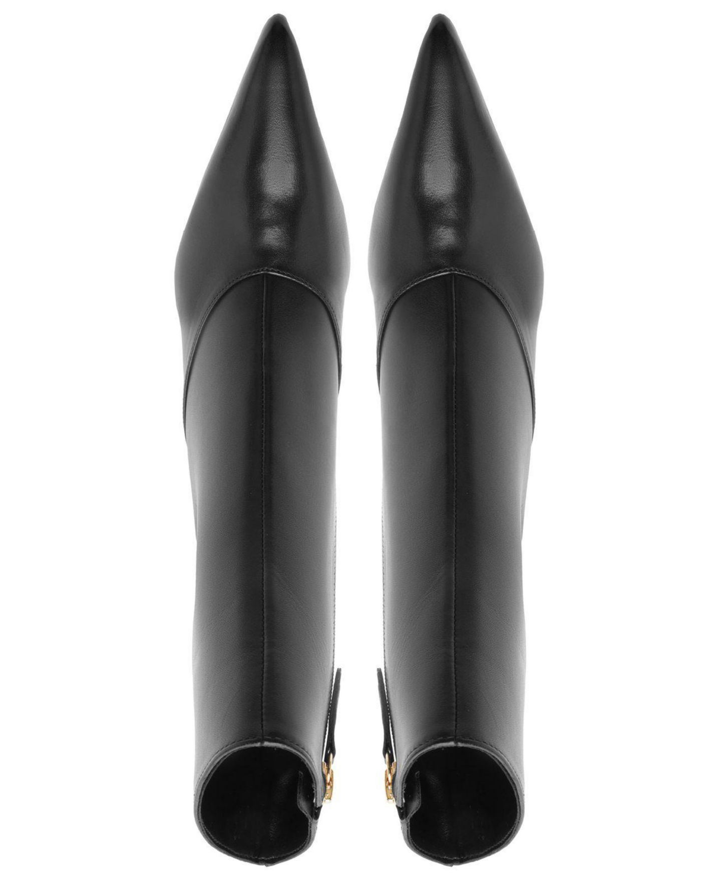 Женские ботинки Schutz Lexi Mid Pointed Toe Booties, цвет: Чёрный — фото 11