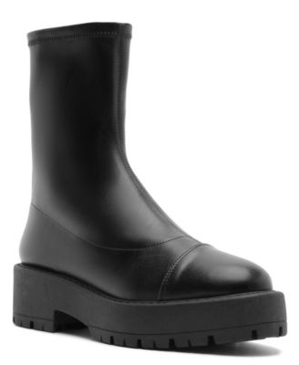 Women's Rita Lug Sole Round Toe Booties