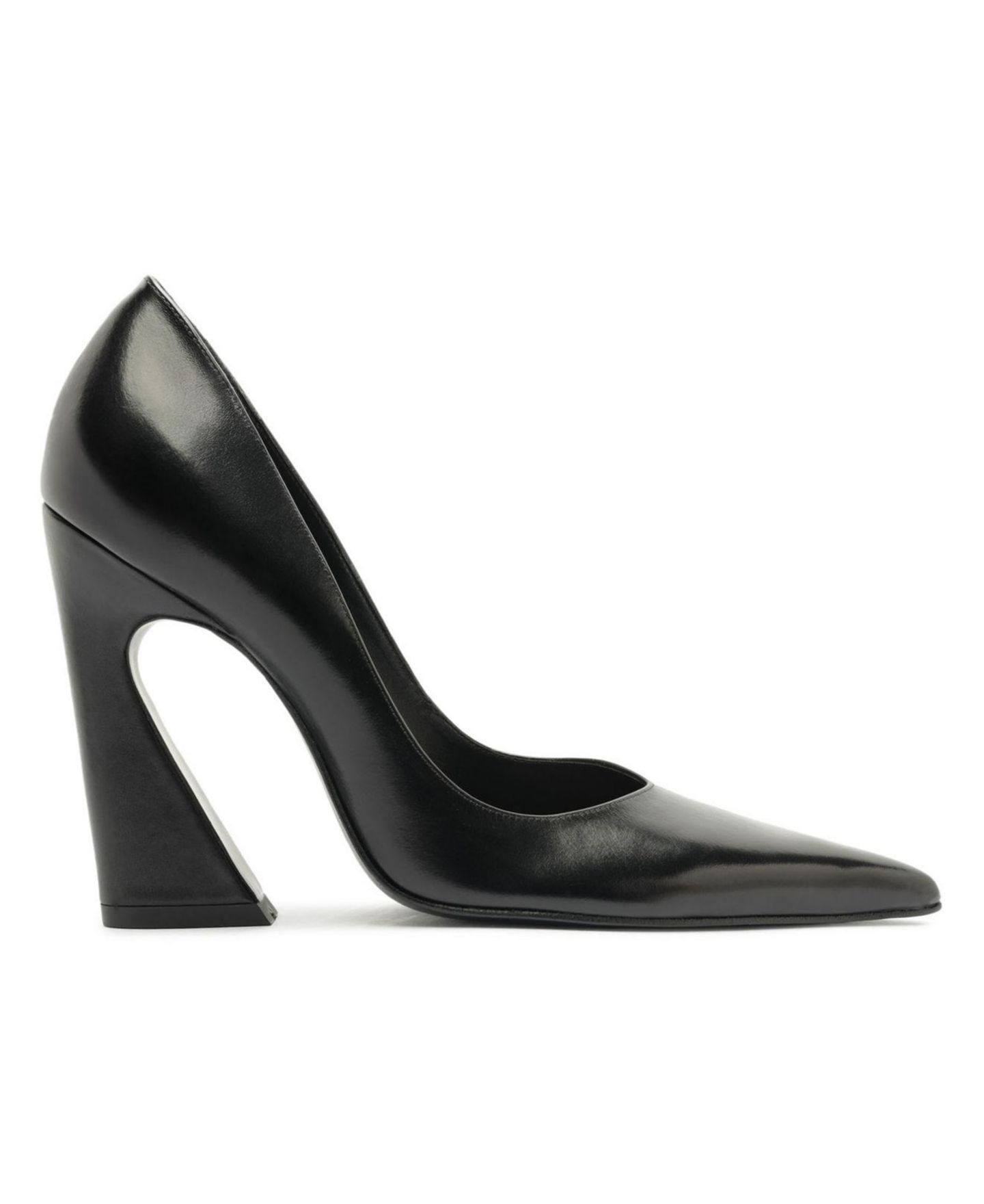 Женские туфли Schutz Lexi Block Pointed Toe Pumps, цвет: Чёрный — фото 2