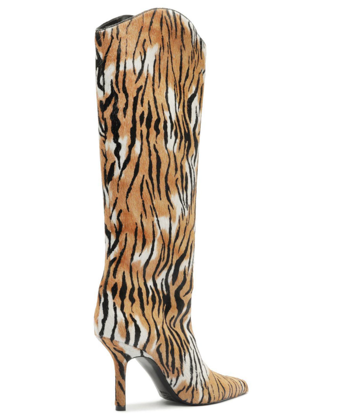 Женские ботинки Schutz Mary Ellen Heeled Pointed Toe Tall Dress Boots, цвет: С принтом — фото 8