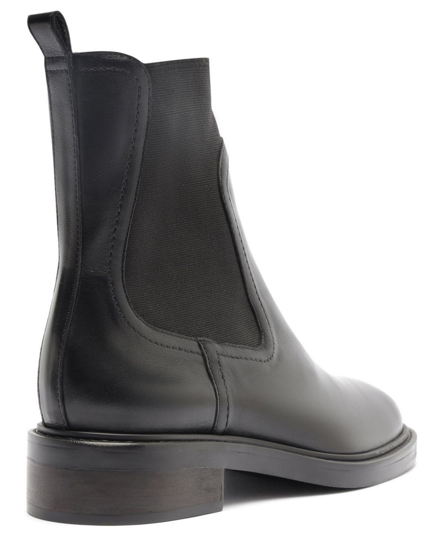 Женские ботинки Schutz Olivia Chelsea Round Toe Booties, цвет: Чёрный — фото 8