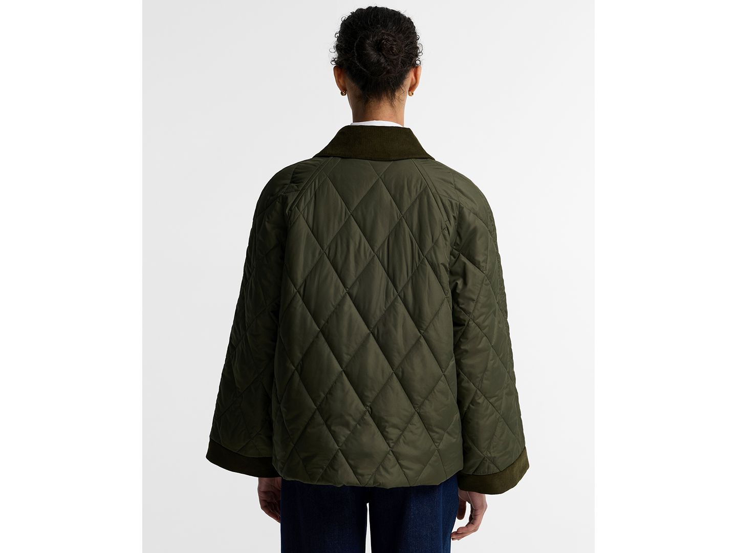 Женская куртка Barbour Kilnwick Quilted, цвет: Теневой — фото 3
