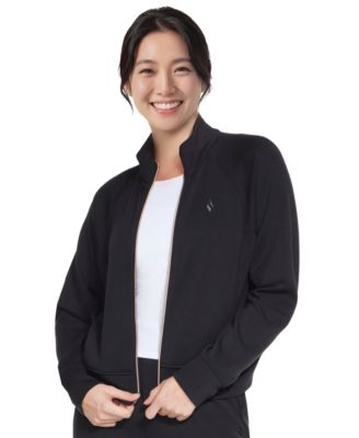 Women's Cozy Luxe Full-Zip Mock-Neck Jacket