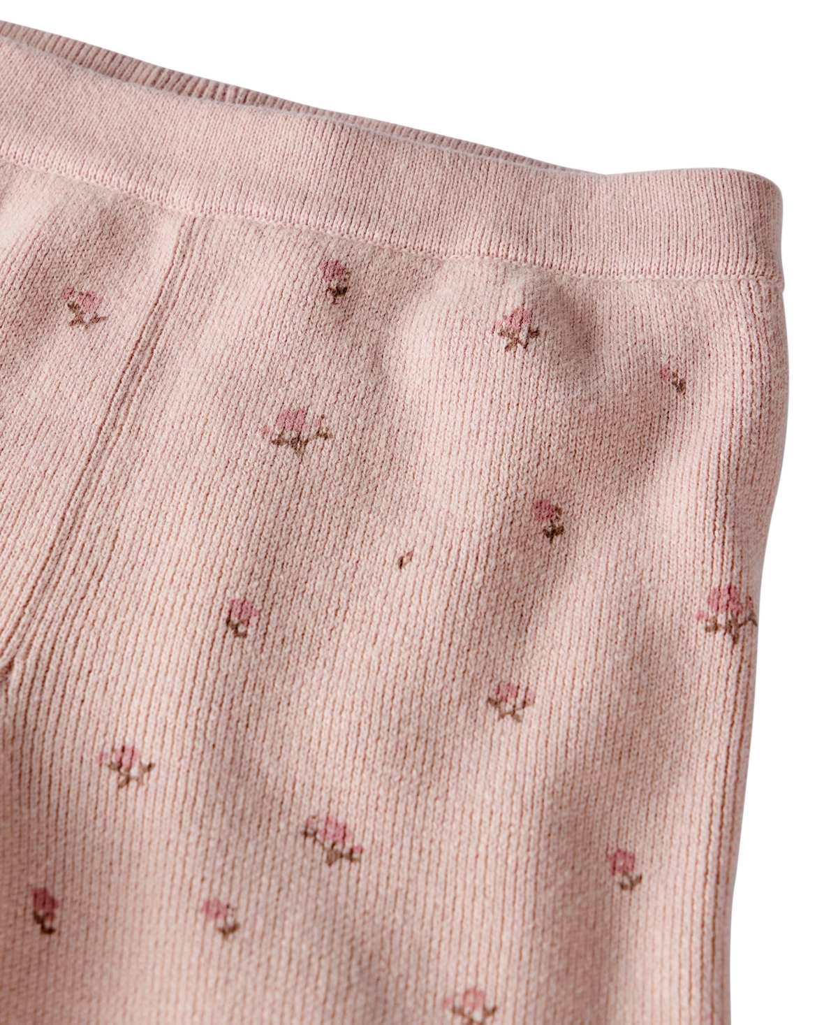 Little Planet by carter's Baby Girls' Long-Sleeve Floral-Print Wide-Leg Top and Pants Set