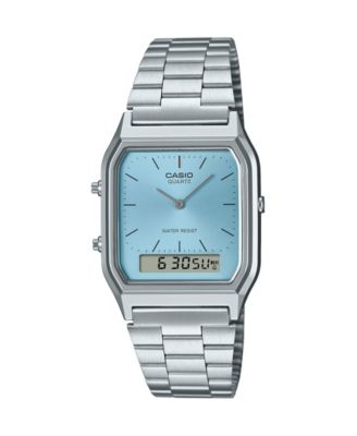 Unisex Japanese Quartz Vintage Stainless Steel Watch 29.8mm