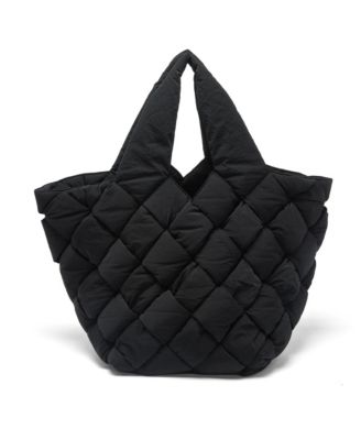 Padded Cassette Intrecciato Nylon Tote
