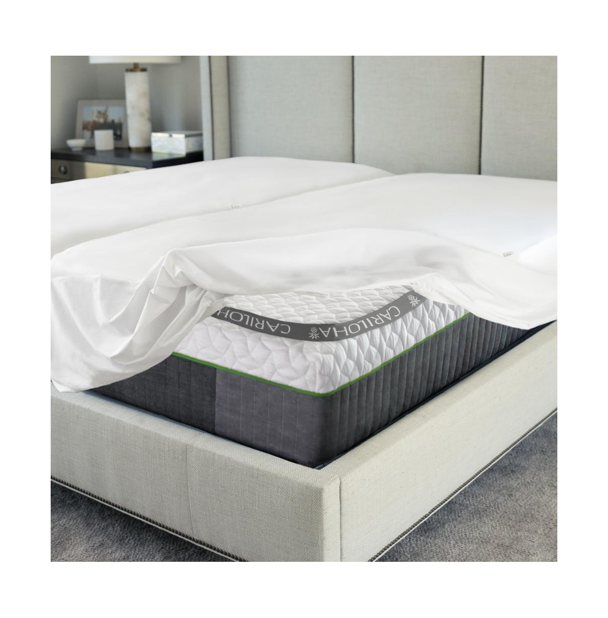 Cariloha Luxurious Signature Jersey Mattress Protector 100% Waterproof | 5 Sides of Protection