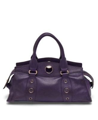 Vintage Leather Top Handle Satchel