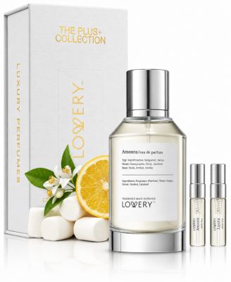 Cardamom + Sandalwood Perfume Gift Set - 3.4fl oz Womens Fragrance with Travel Size Mini Perfume and Free Gift Sample