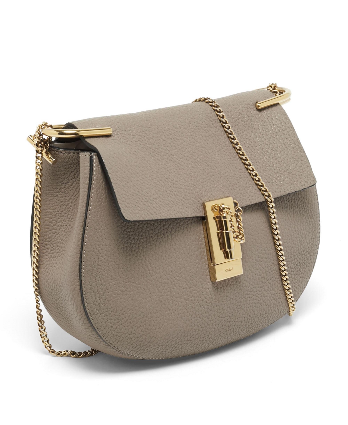Pre-Owned Chloe Women's Drew Medium Pebbled Leather Shoulder Bag