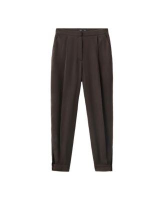 Women's Mid-Rise Baggy Pants