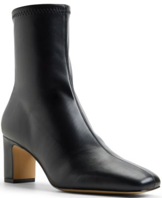 Women's Kayia Low-Heel Sock Booties