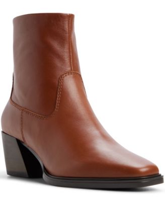 Women's Ybiraweth Flare Heel Ankle Booties