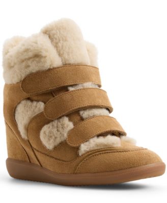 Women's Belissa Hi-Top Wedge Sneakers