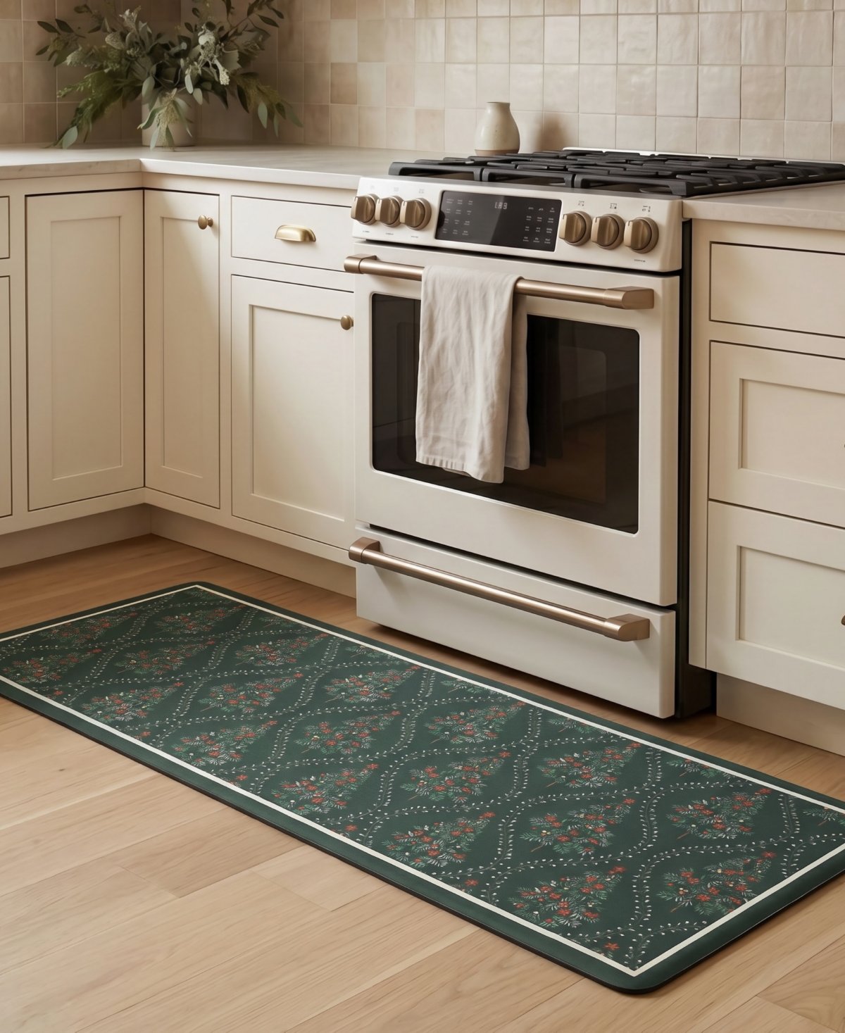 Laura Ashley Frestwick Glade Non-Slip Kitchen Mat