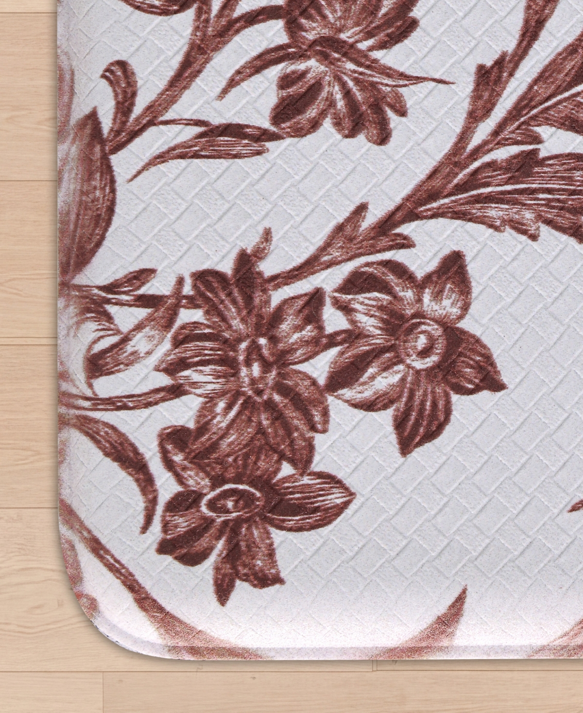 Laura Ashley Amberley Merry Christmas Non-Slip 2-Piece Kitchen Mat