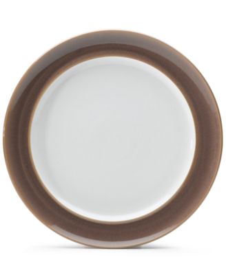 Denby - "Truffle" Wide Rimmed Dinner Plate