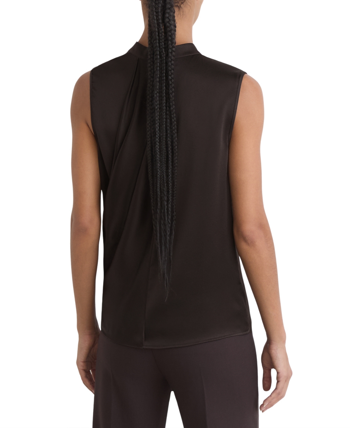 Reiss Women's Gia Silk Draped Blouse