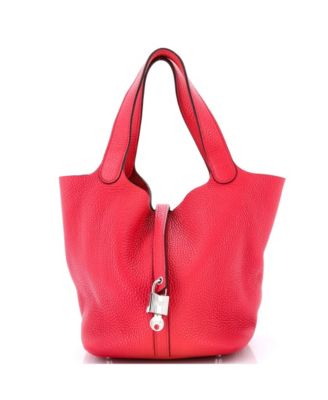 Pre-Owned Hermes MM Picotin Lock Bag Clemence