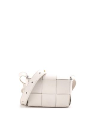 Candy Cassette Crossbody Bag Maxi Intrecciato Leather