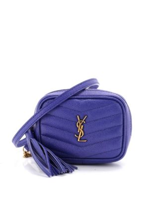 Baby Lou Camera Bag Matelasse Chevron Leather