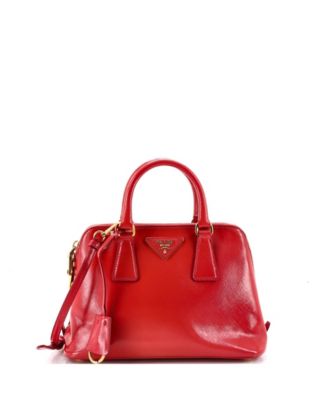Small Promenade Bag Vernice Saffiano Leather