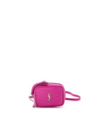 Baby Lou Camera Bag Matelasse Chevron Leather