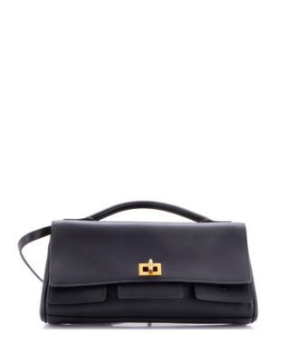 Bel Air Top Handle Flap Leather