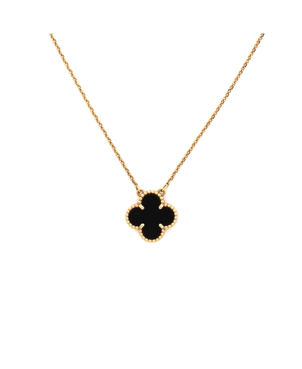 Pre-Owned Van Cleef and Arpels Vintage Alhambra Pendant Necklace - 18k yellow gold