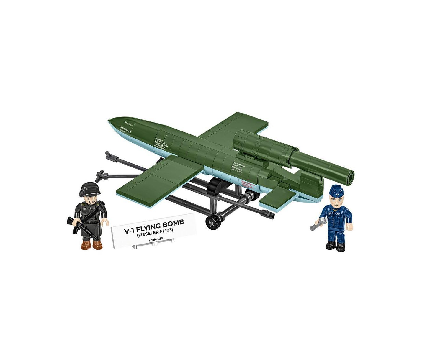 Детские конструкторы COBI Historical Collection V-1 Flying bomb (FI 103), 265 pieces — фото 6