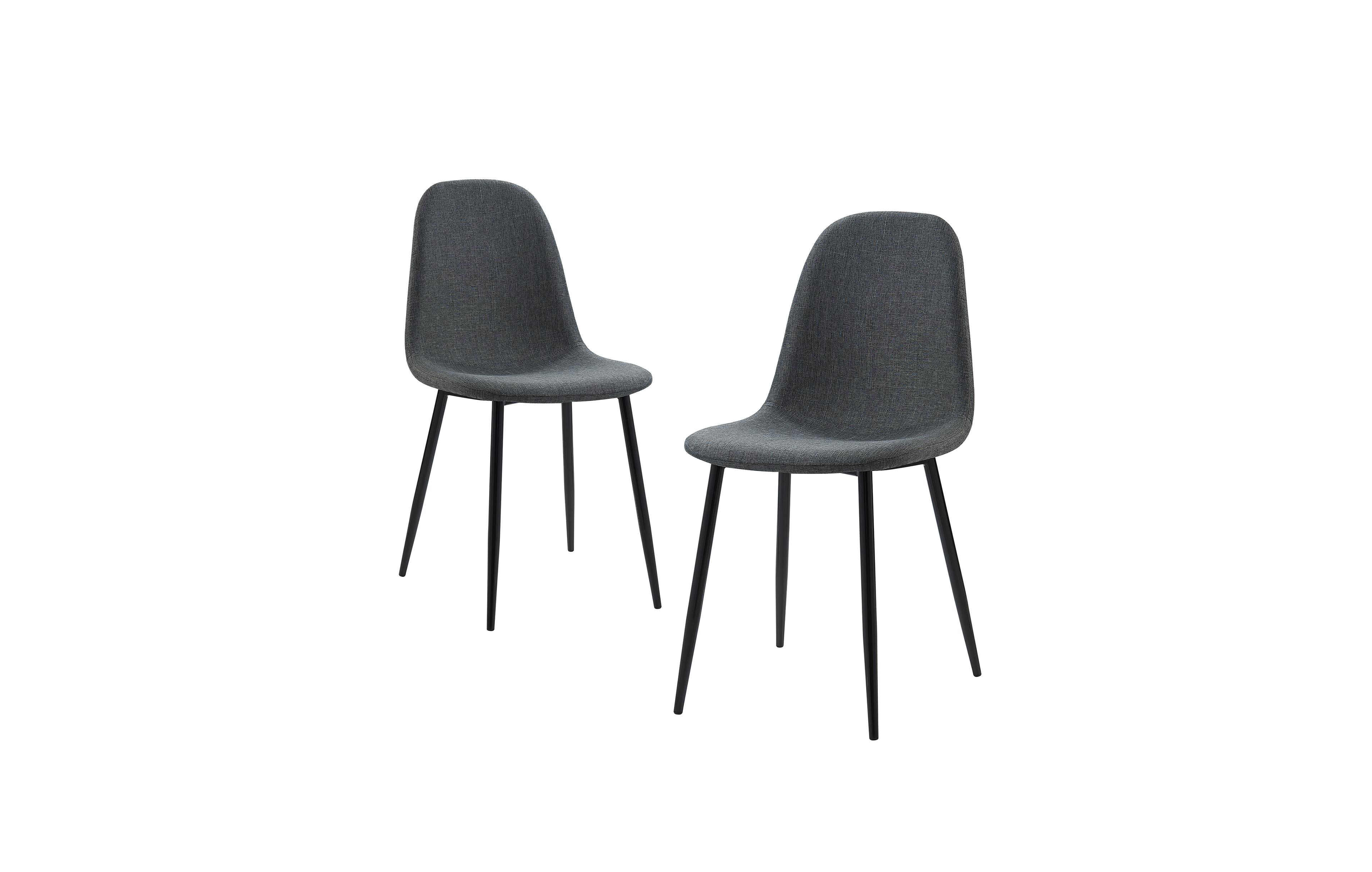 Teamson Home Minimalista Dining Chair with Metal Legs