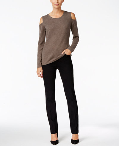 Charter Club Cashmere Sweater & Straight-Leg Pants, Only at Macys