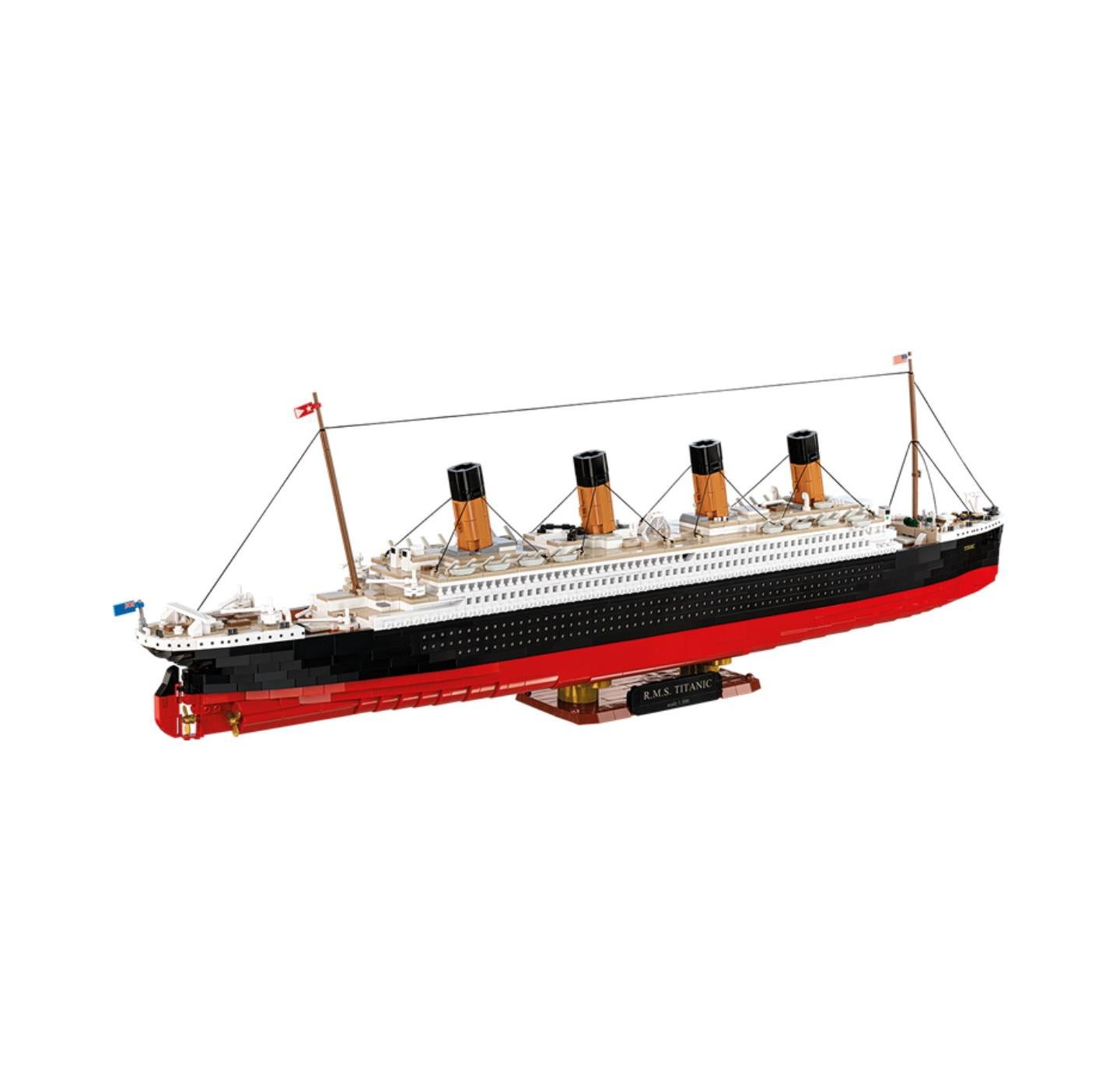 Детский конструктор COBI Historical R.M.S. Titanic 1:300 Scale 3,260-Piece Building Set, Ages 14+ — фото 6