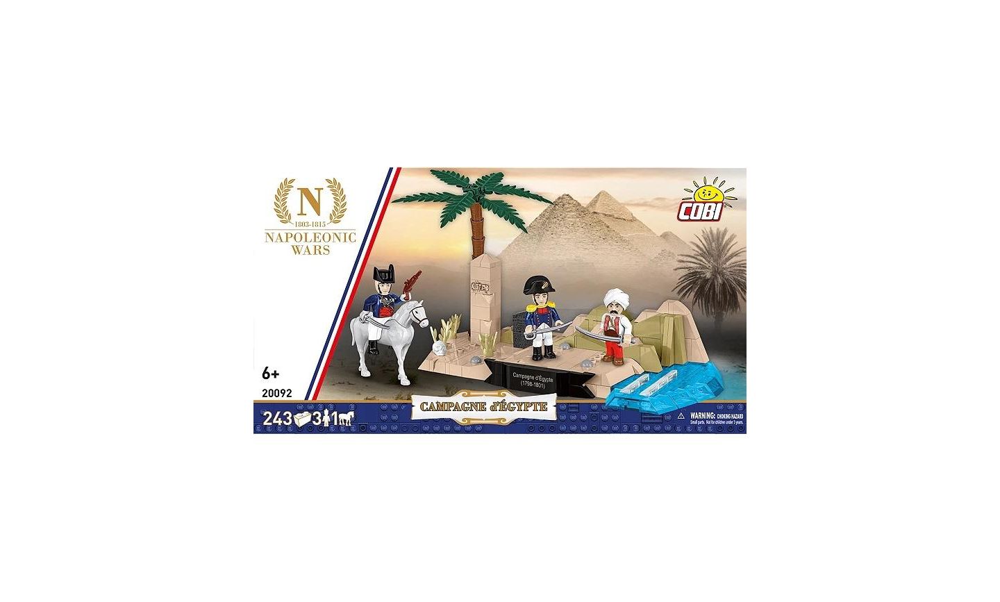 Детский конструктор COBI Napoleonic Wars Egyptian Campaign (1798–1801) 243-Piece Building Set, Ages 6+ — фото 1