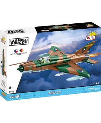 Armed Forces MiG-21 (GDR/Czechoslovakia) Fighter Jet 396-Piece Building Set, Ages 8+