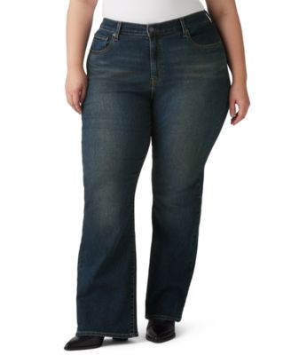 Levi's - Trendy Plus Size 725 High-Rise Bootcut Jeans Tint Time Plus