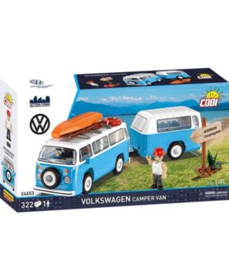 Action Town Volkswagen Camper Van 1:35 Scale, 322 pieces